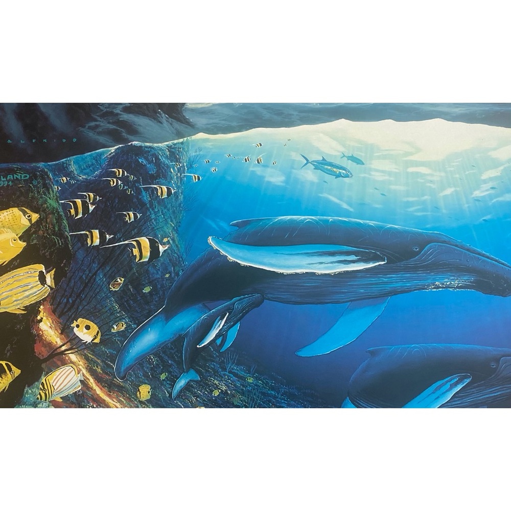 Wyland Original print 374/950 & signature